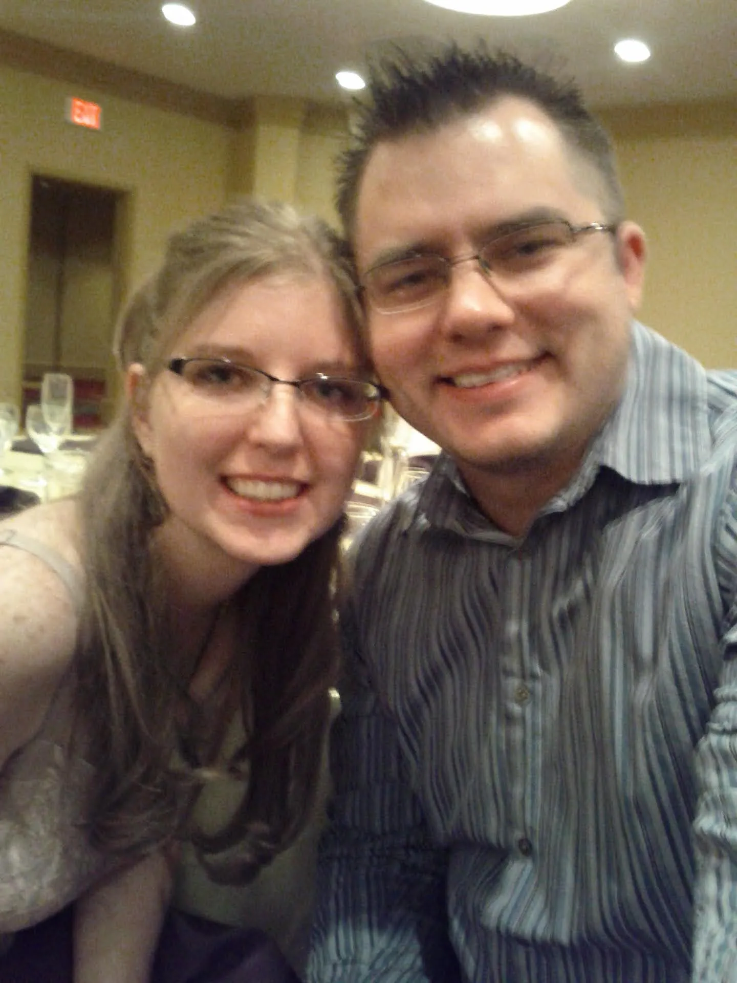 Jason and Tina, April 2012