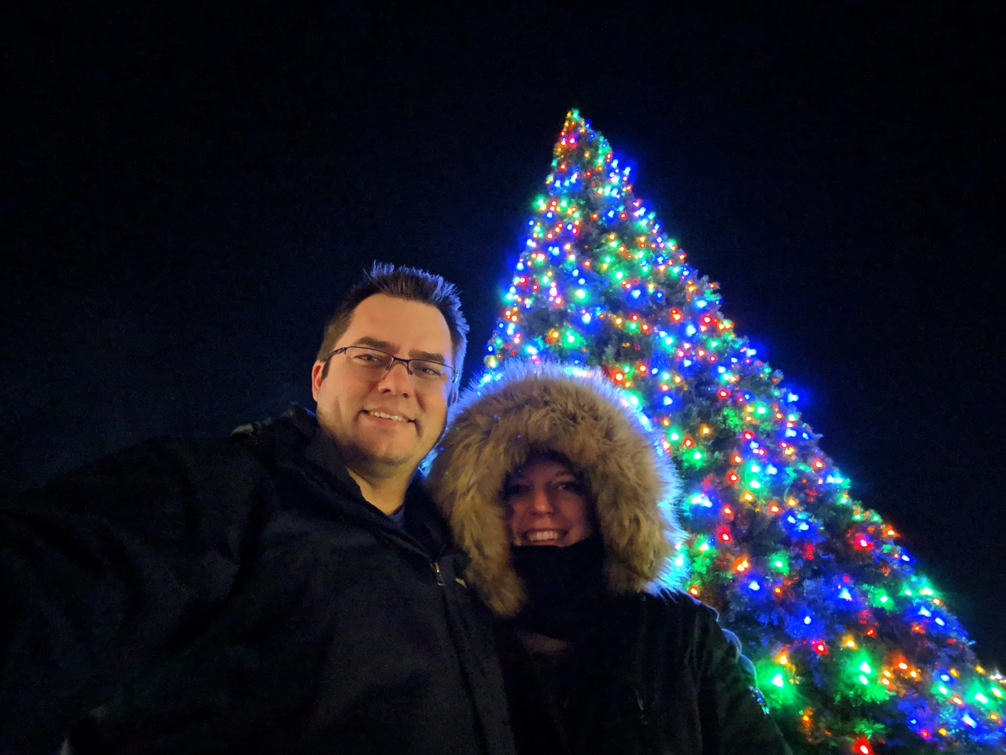 Jason and Tina, December 2018