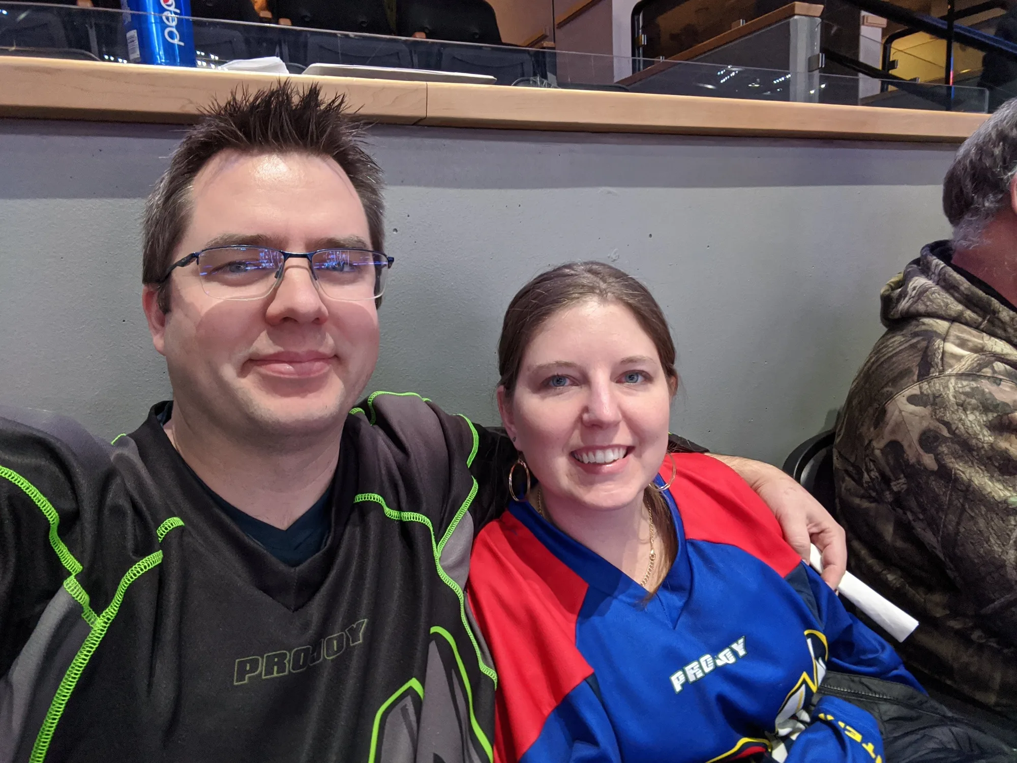 Jason and Tina, January 2020