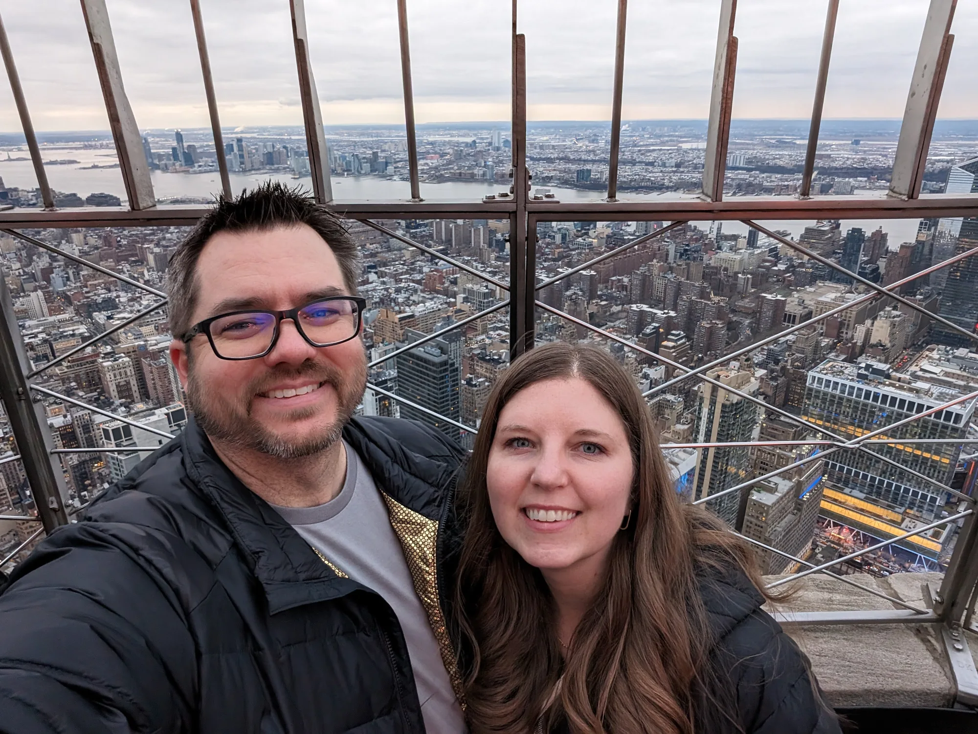 Jason and Tina, January 2024